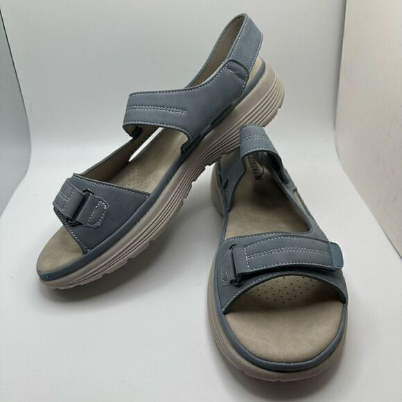 CUSHIONAIRE Women's Magee comfort footbed outdoor sandal with adjustable strap a - Picture 7 of 7